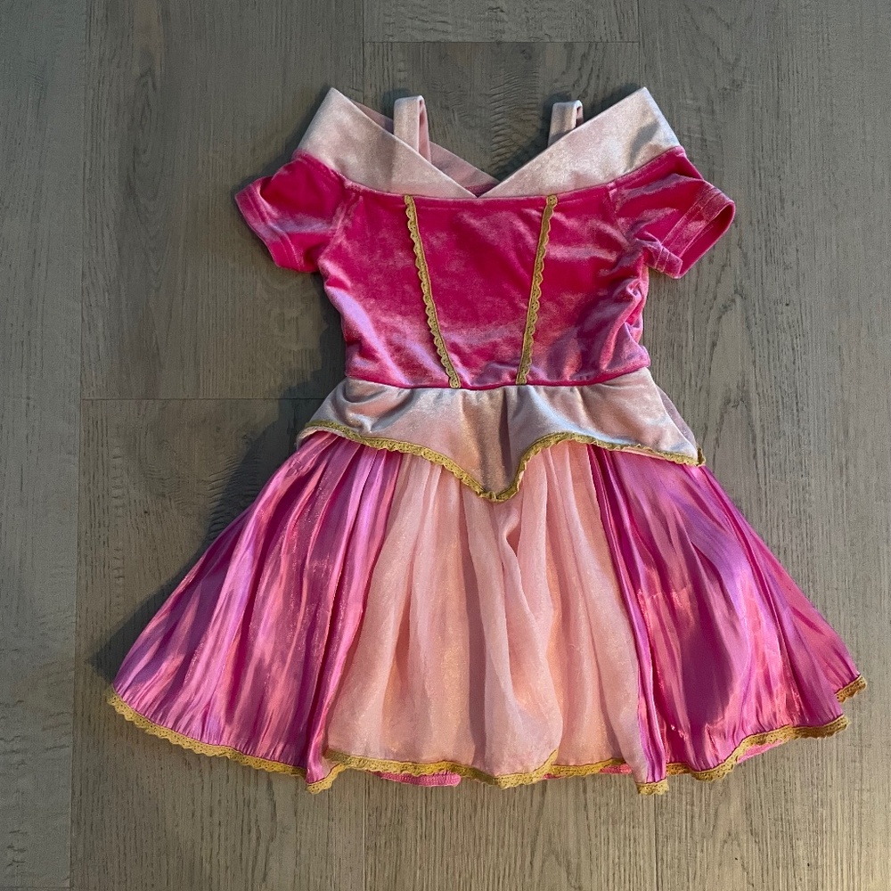 SOLD Taylor Joelle Velvet Sleeping Princess Dress